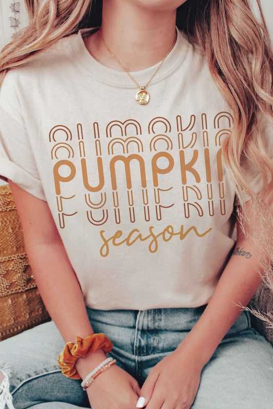 Pumpkin Season Graphic Tee A. BLUSH CO.