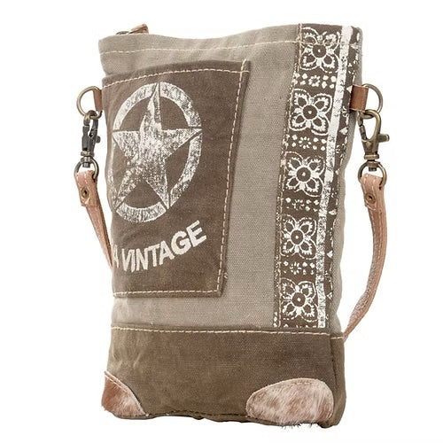 Vintage USA Passport Crossbody Bag