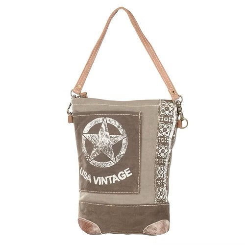 Vintage USA Passport Crossbody Bag